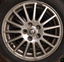 6X43-1007-AB 16 X 6.5 Antaris wheels with tyres